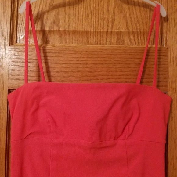 Cocktail Dress Coral SKY by David Park - Picture 2 of 3